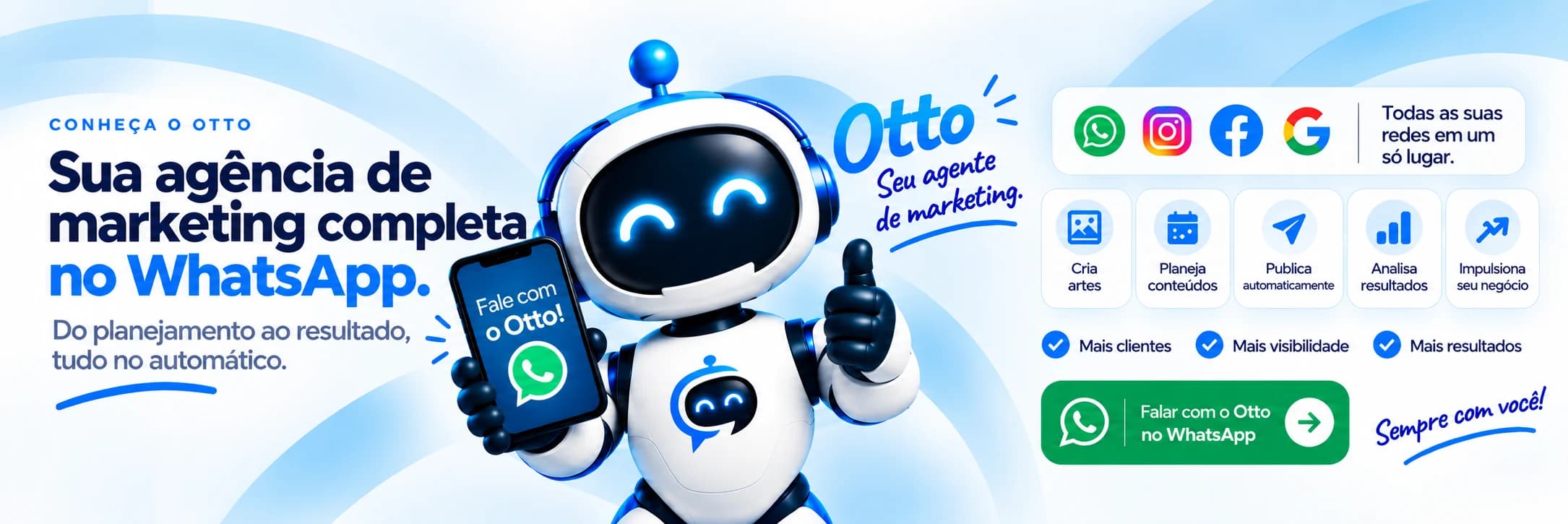 Conheça o Otto, seu agente de marketing da Agência Futuro